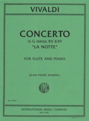 Concerto in G Minor, RV439, "La Notte" - Flute and Piano