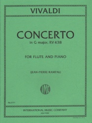 Concerto in G Major, RV 438 - Flute and Piano