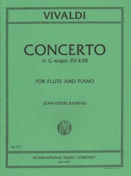 Concerto in G Major, RV 438 - Flute and Piano