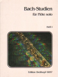 Bach Studies, Vol. 1 - Flute Unaccompanied