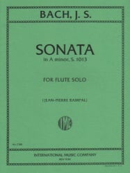 Sonata in A Minor, S. 1013 - Flute Unaccompanied