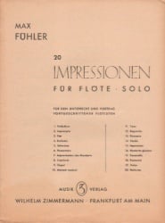 20 Impressions - Flute Unaccompanied