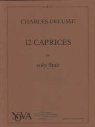 12 Caprices - Flute Unaccompanied