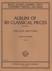 Album of 30 Classical Pieces, Vol. 1 - Flute and Piano