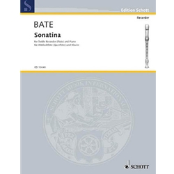 Sonatina - Alto Recorder (or Flute) and Piano