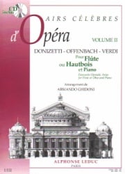 Celebrated Opera Arias, Vol. 2 - Flute (or Oboe) and Piano