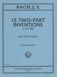 15 2-Part Inventions - Flute Duet