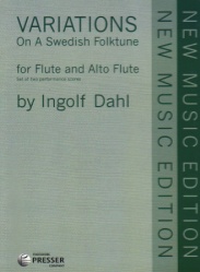 Variations on a Swedish Folktune - Flute and Alto Flute