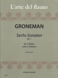 6 Sonatas, Op. 1 - 2 Flutes