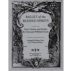 Ballet of the Blessed Spirits - Flute Duet and Piano