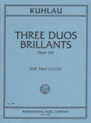 3 Duos Brilliants, Op. 102 - Flute Duet