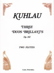 3 Duos Brillants, Op. 102 - Flute Duet