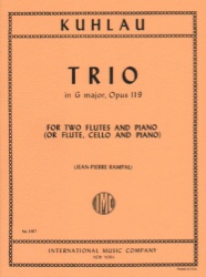 Trio in G Major, Op. 119 - Flute Duet (or Flute and Cello) with Piano
