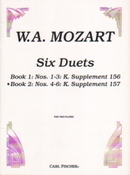 6 Duets, Op. 75, Nos. 4-6 - Flute Duet