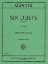 6 Duets, Op. 2, Vol. 2 - Flute Duet