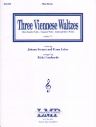3 Viennese Waltzes - Flute Duet