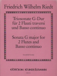 Trio Sonata in G - Flute Duet and Basso Continuo