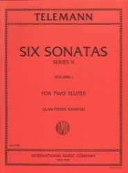 6 Sonatas, Series 2, Vol. 1 - Flute Duet