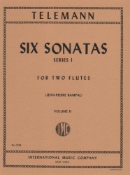 6 Sonatas, Series 1, Vol. 2: TWV 40:127-129 - Flute Duet