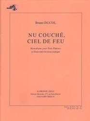 Nu Couche, Ciel de Feu, Op. 32 (Book and CD) - Flute Trio