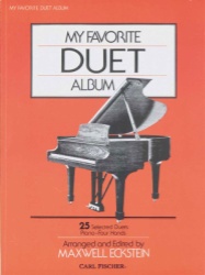 My Favorite Duet Album - 1 Piano, 4 Hands