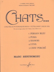 Chats... - Flute Quartet