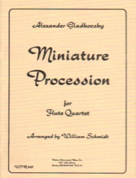 Miniature Procession - Flute Quartet