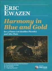 Harmony in Blue and Gold - Flute Quartet