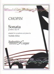 Sonata in G Minor, Op. 65 - Alto Sax and Piano