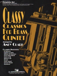 Classy Classics for Brass Quintet - Complete Set