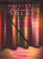 Festival Performance Solos: Flute, Vol. 2 - Flute Part