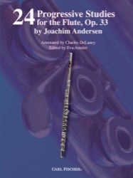 24 Progressive Studies for the Flute, Op.33