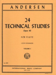 24 Technical Studies, Op. 63, Volume 1 - Flute
