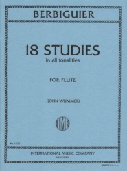 18 Studies in All Tonalities - Flute