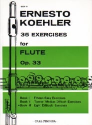 35 Exercises, Op. 33, Volume 3 - Flute