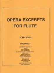 Opera Excerpts for Flute, Volume 7