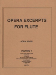 Opera Excerpts for Flute, Volume 4