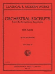 Orchestral Excerpts, Volume 4 - Flute