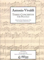 3 Concertos - Piccolo and Piano