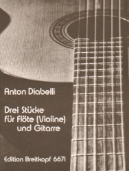 3 Pieces - Flute (or Violin) and Guitar