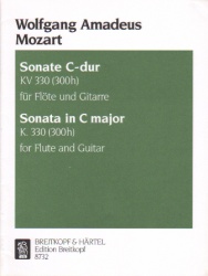 Sonata in C Major, K. 330 - Flute and Guitar