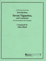 Introduction, Seven Vignettes, and Conclusion - Alto Sax and Contrabass