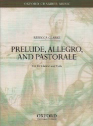 Prelude, Allegro and Pastorale - Clarinet and Viola