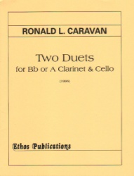 2 Duets for B-flat or A Clarinet and Cello (1996)
