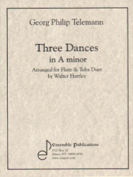 3 Dances in A minor - Flute and Tuba