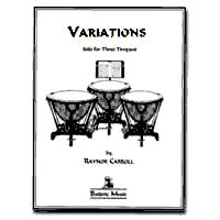 Variations - Three Solo Timpani