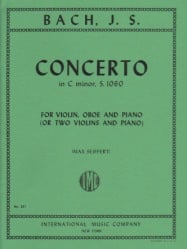 Concerto in C minor, BWV 1060 - Violin, Oboe (or 2 Violins) and Piano