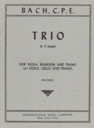 Trio in F major - Viola, Bassoon (or Cello) and Piano