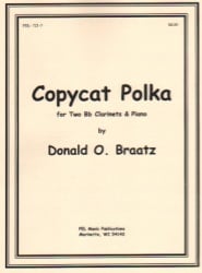 Copycat Polka - Clarinet Duet and Piano