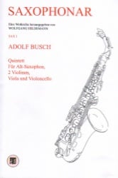 Quintet - Alto Sax and String Quartet (Score)